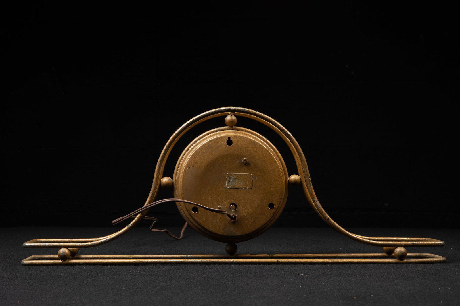 MCM MasterCrafters Brass Mantel Clock - 4