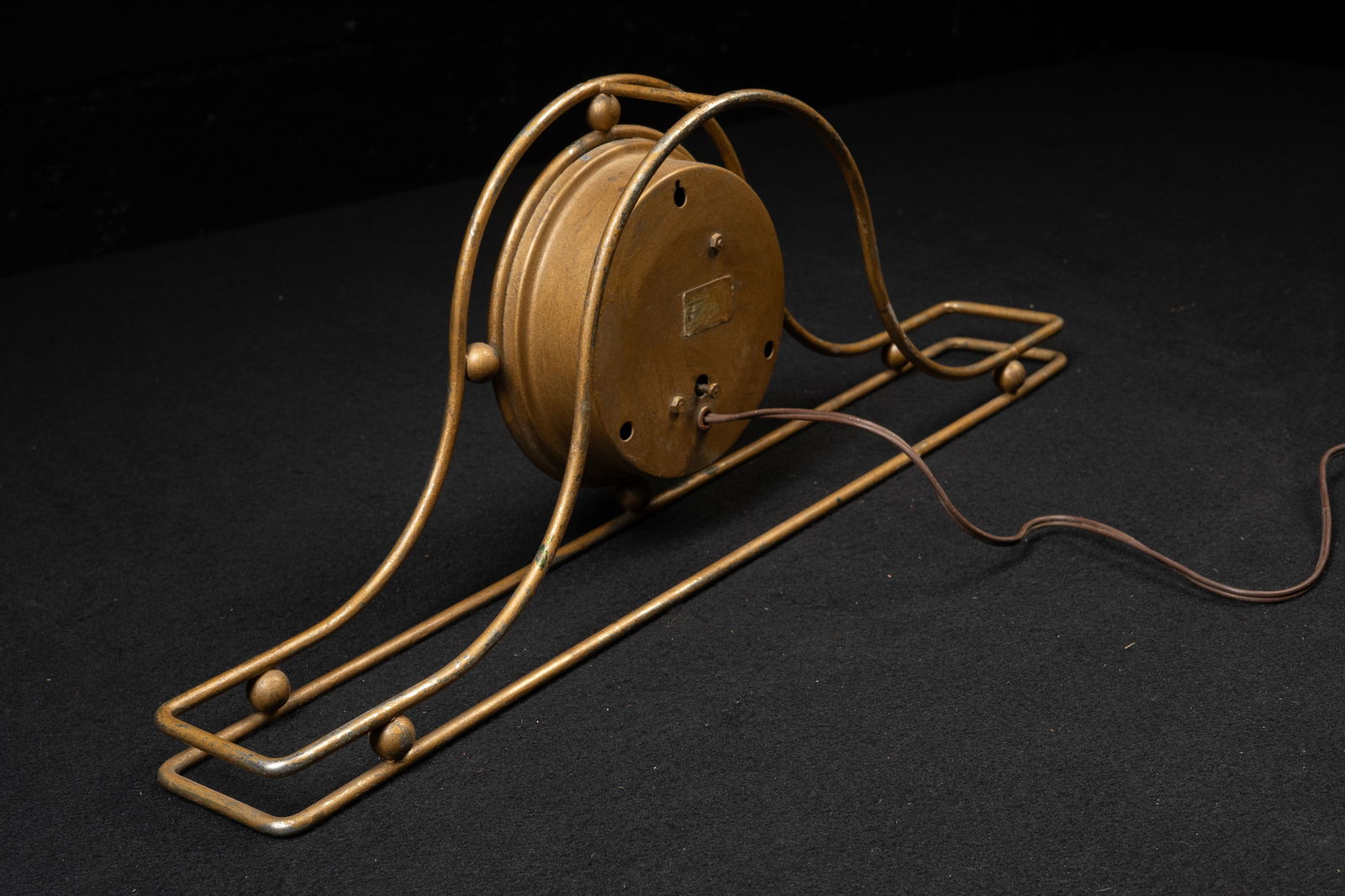 MCM MasterCrafters Brass Mantel Clock - 7