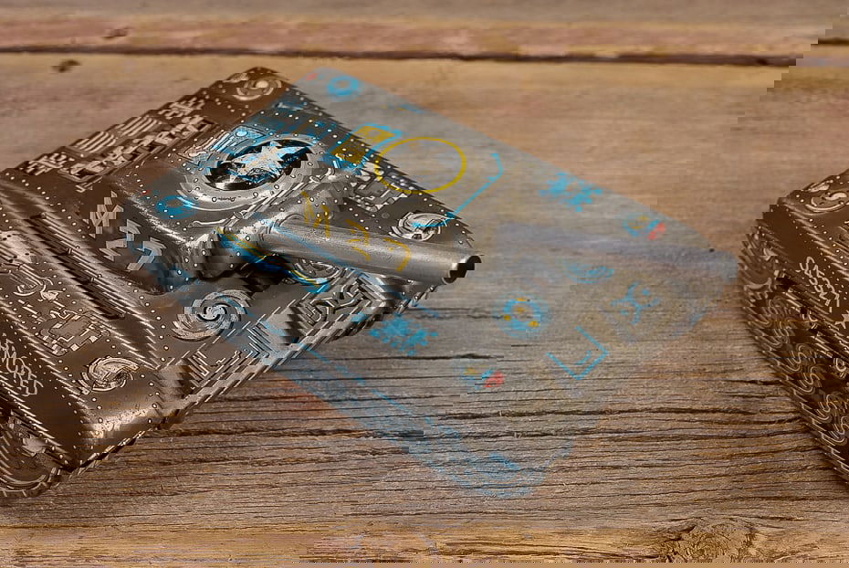 Tin Litho M27 Armored Tank Toy: **NOTE: Any shipping quotes provided on this screen are provided by Live Auctioneers. For an in-house shipping quote on this lot, please reach out to us at rockauctiongallery@gmail.com.** 