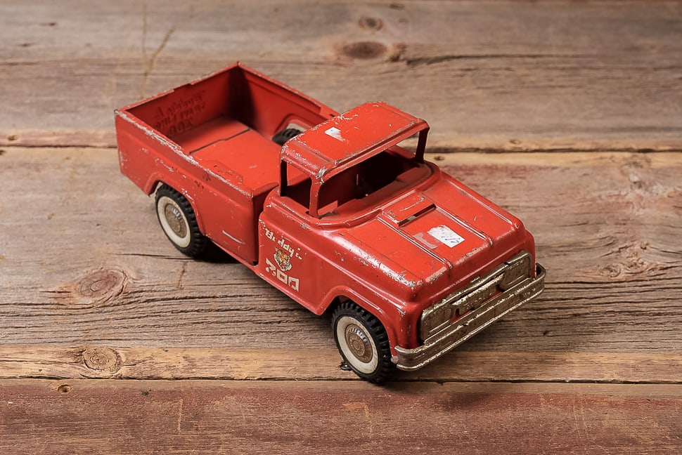 Buddy L Traveling Zoo Pressed Steel Pickup Truck (1 of 8)