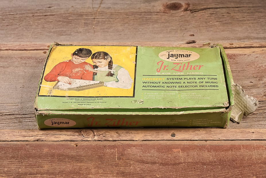 Child's Jaymar Jr. Zither String Instrument Boxed (1 of 7)
