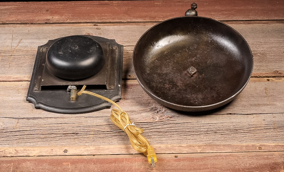 Lot of 2 Industiral Alarm Bells: **NOTE: Any shipping quotes provided on this screen are provided by Live Auctioneers. For an in-house shipping quote on this lot, please reach out to us at rockauctiongallery@gmail.com.** C-19509