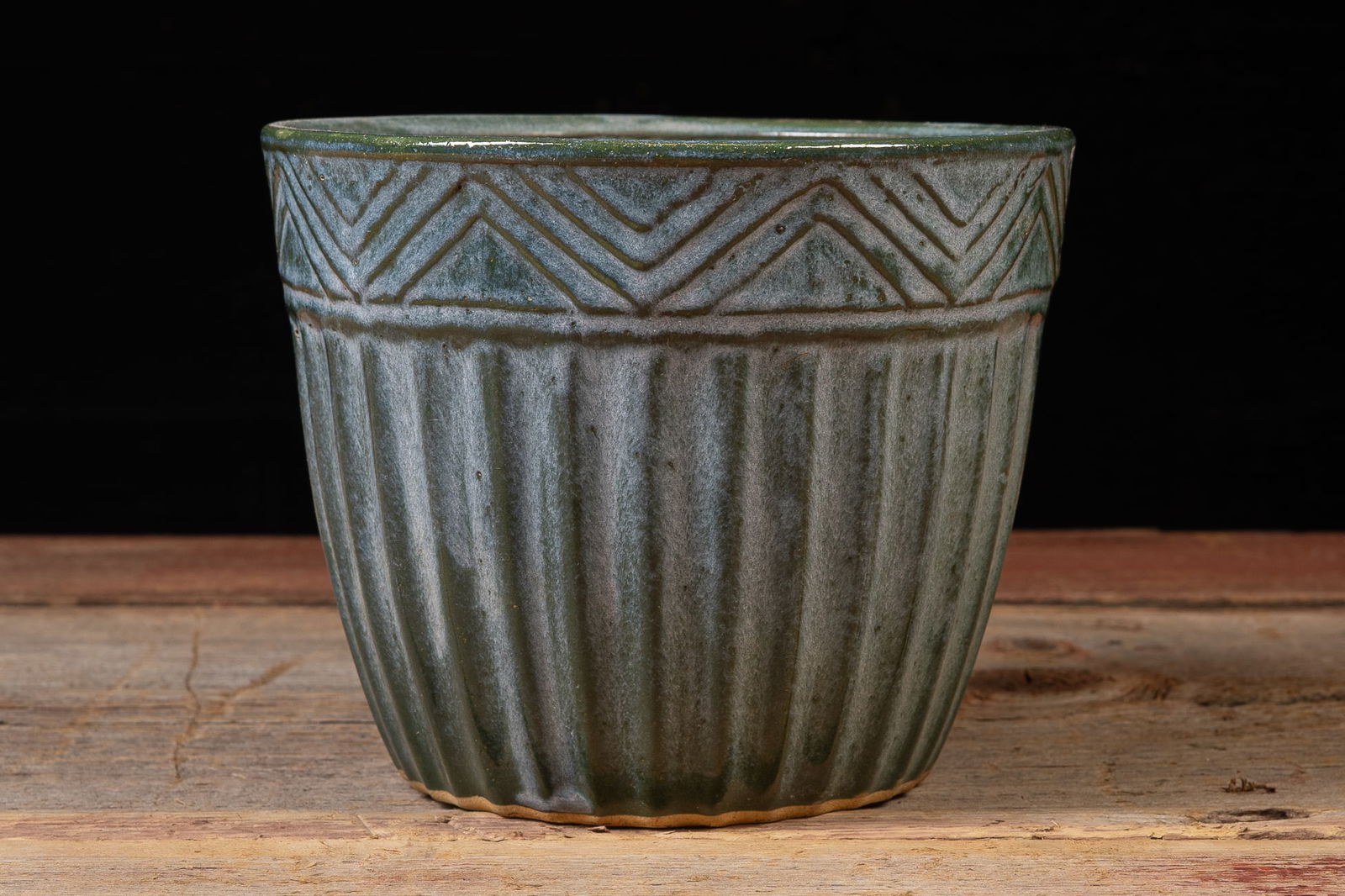 Vintage Pottery Art Deco Jardiniere Planter by RRP (1 of 7)