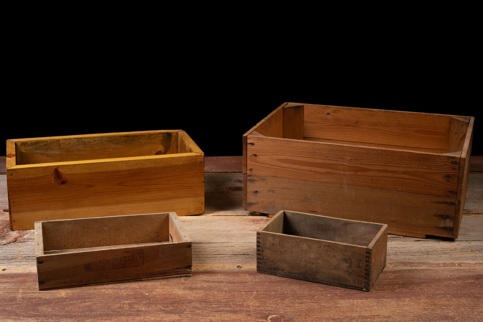 Assorted Vintage Wooden Shipping & Storage Crates (1 of 14)