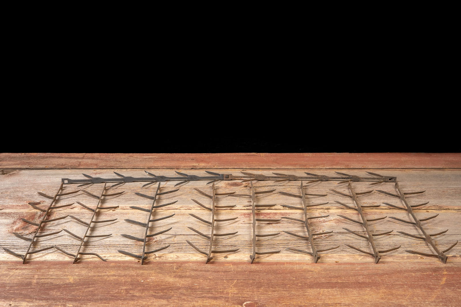 Lot of 10 Antique Corn Dryers: **NOTE: Any shipping quotes provided on this screen are provided by Live Auctioneers. For an in-house shipping quote on this lot, please reach out to us at rockauctiongallery@gmail.com.** C-19612