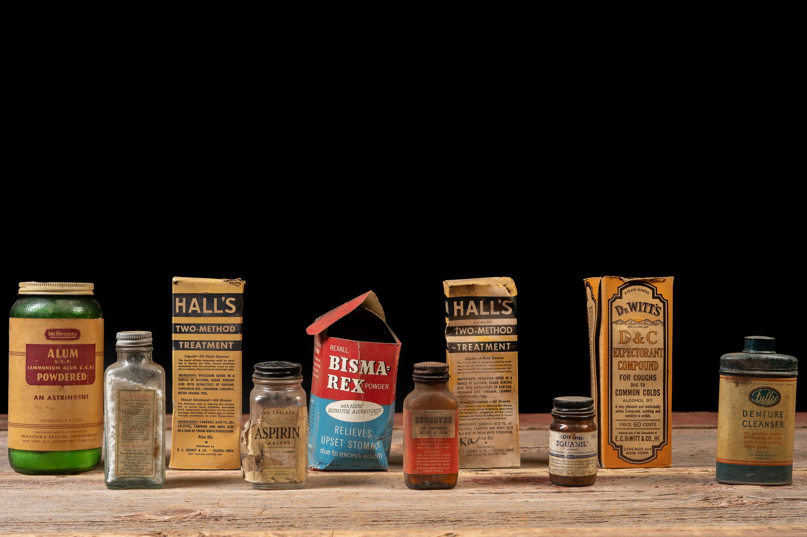 Lot of Antique and Vintage First Aid Bottles: **NOTE: Any shipping quotes provided on this screen are provided by Live Auctioneers. For an in-house shipping quote on this lot, please reach out to us at rockauctiongallery@gmail.com.** 