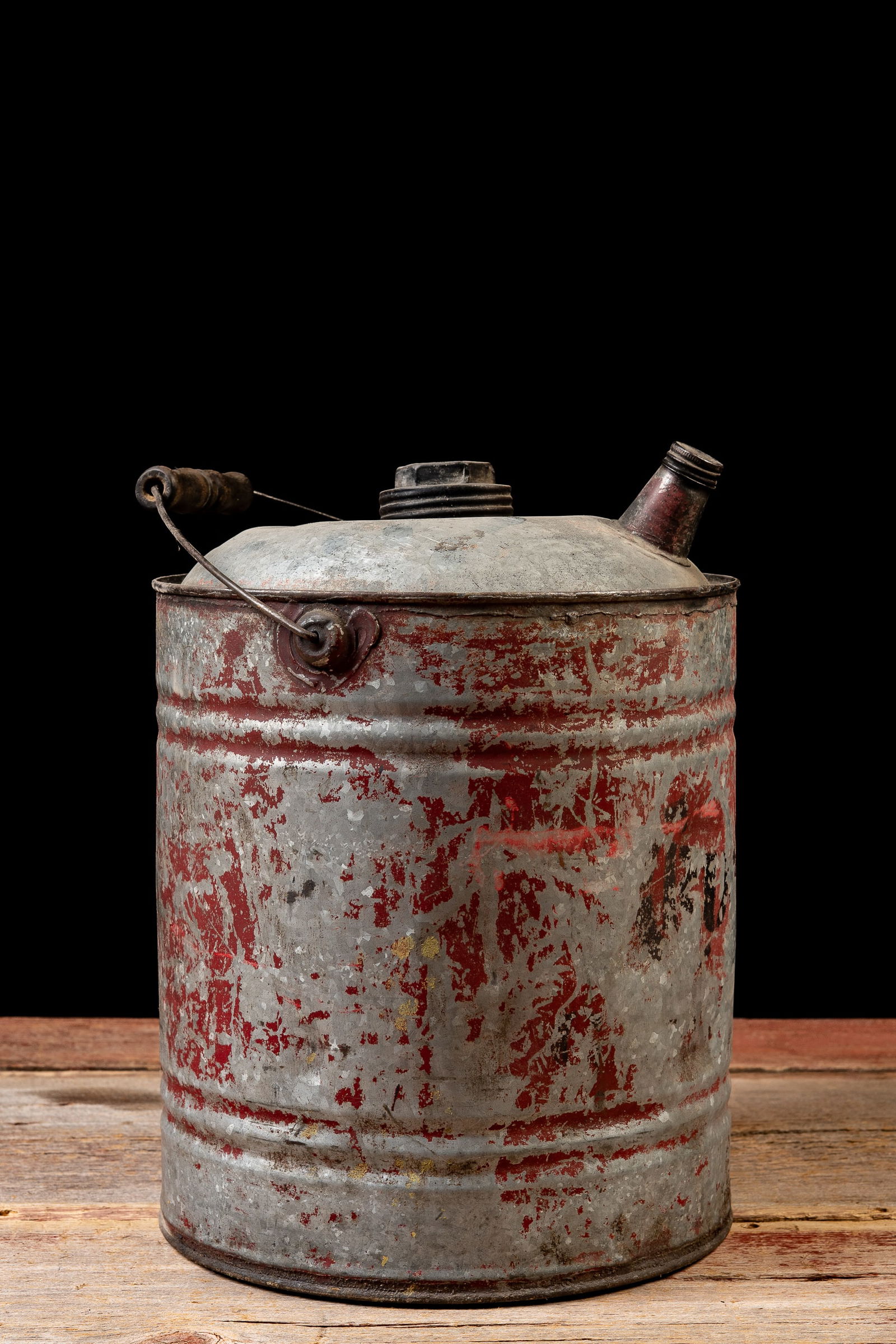 Vintage Galvanized Kerosene Can by CRUSO (1 of 6)