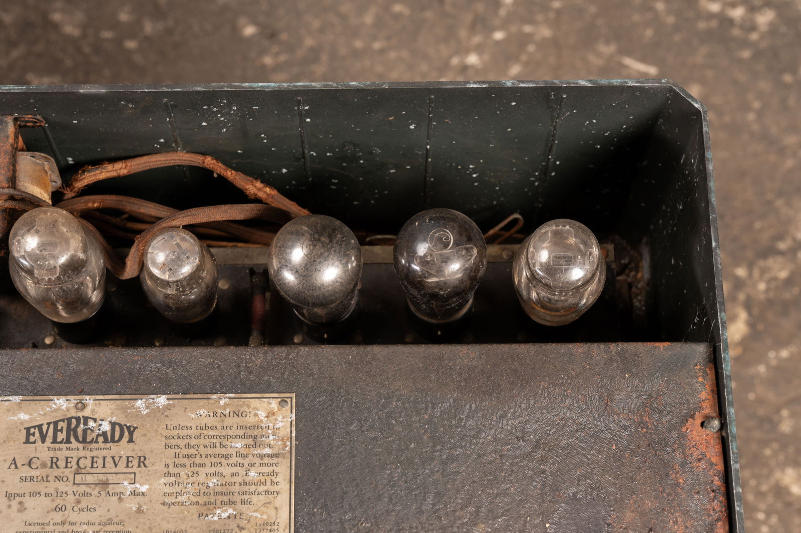 Antique Everready AC Receiver - 8