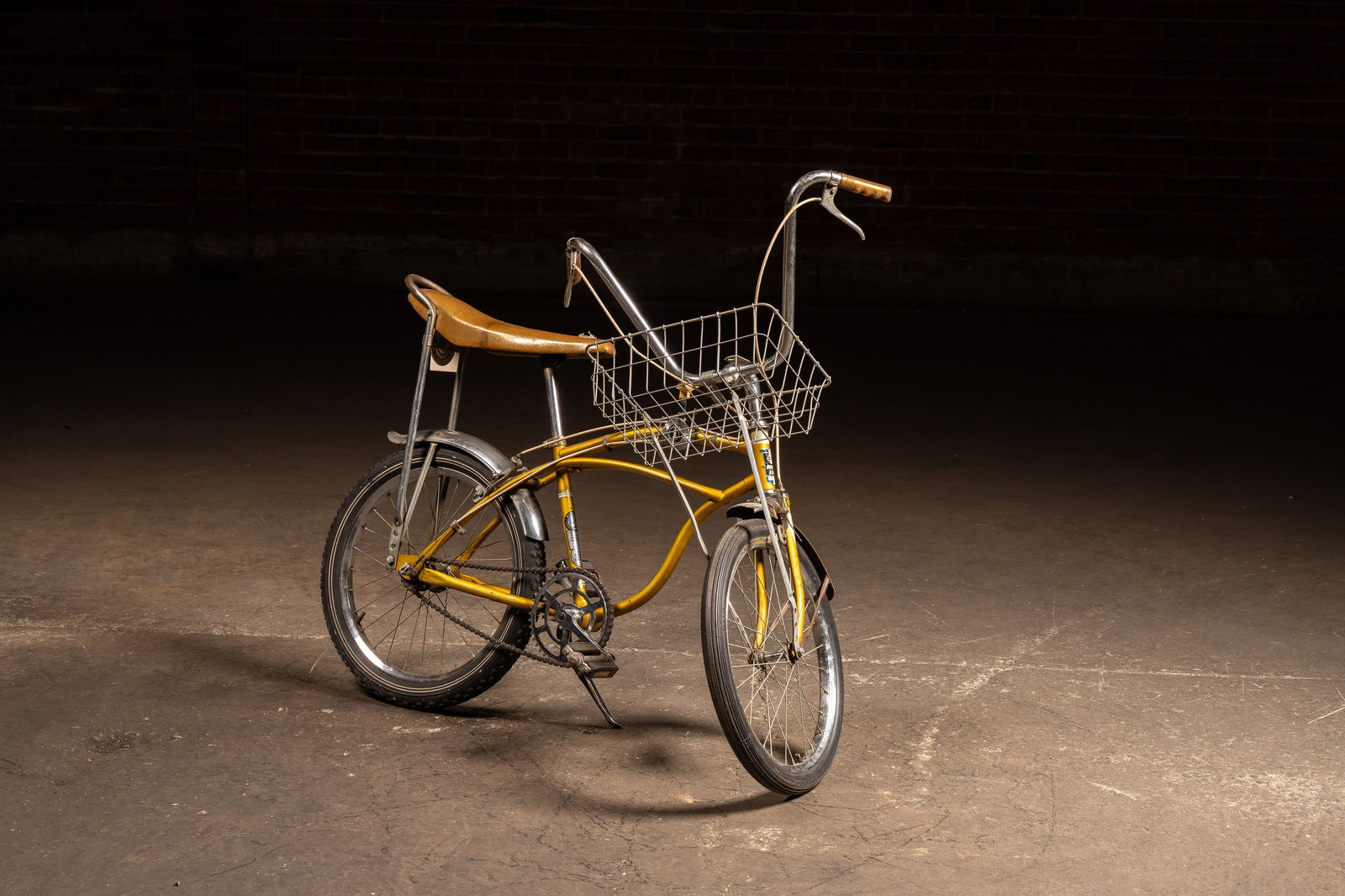 Power King Bicycle with Banana Seat: **NOTE: Any shipping quotes provided on this screen are provided by Live Auctioneers. For an in-house shipping quote on this lot, please reach out to us at rockauctiongallery@gmail.com.** 