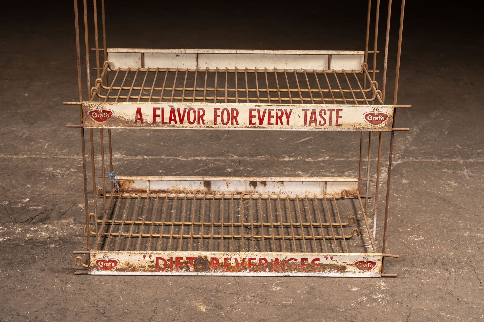 Graf's Bottled Soft Drink Wire Rack - 4