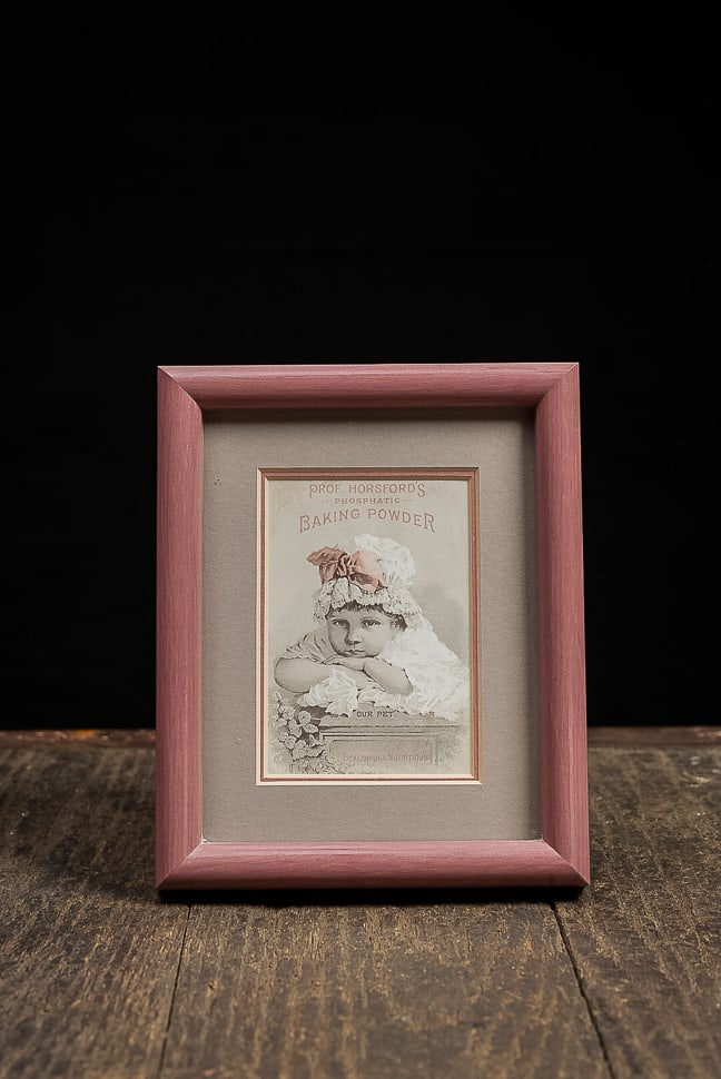 Horsford’s Baking Powder Advertising Trade Card: **NOTE: Any shipping quotes provided on this screen are provided by Live Auctioneers. For an in-house shipping quote on this lot, please reach out to us at rockauctiongallery@gmail.com.** 