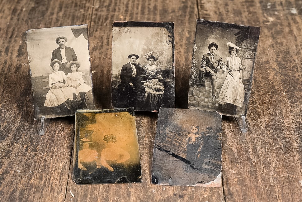 Lot of Five 19th Century Tintype Photographs (1 of 7)