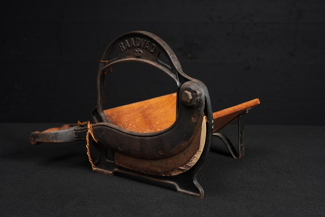 Danish Cast Iron and Wood Meat Slicer by Raadvad (1 of 8)