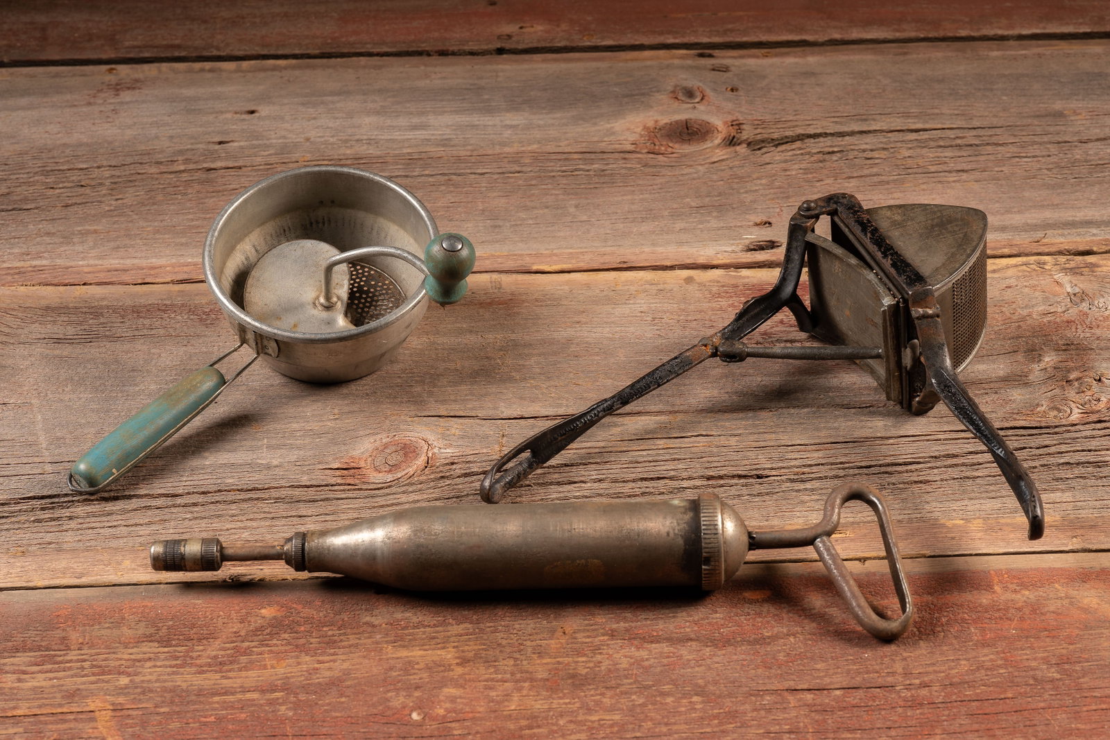 Lot of Early- Mid C. Kitchen and Food Prep. Tools (1 of 4)