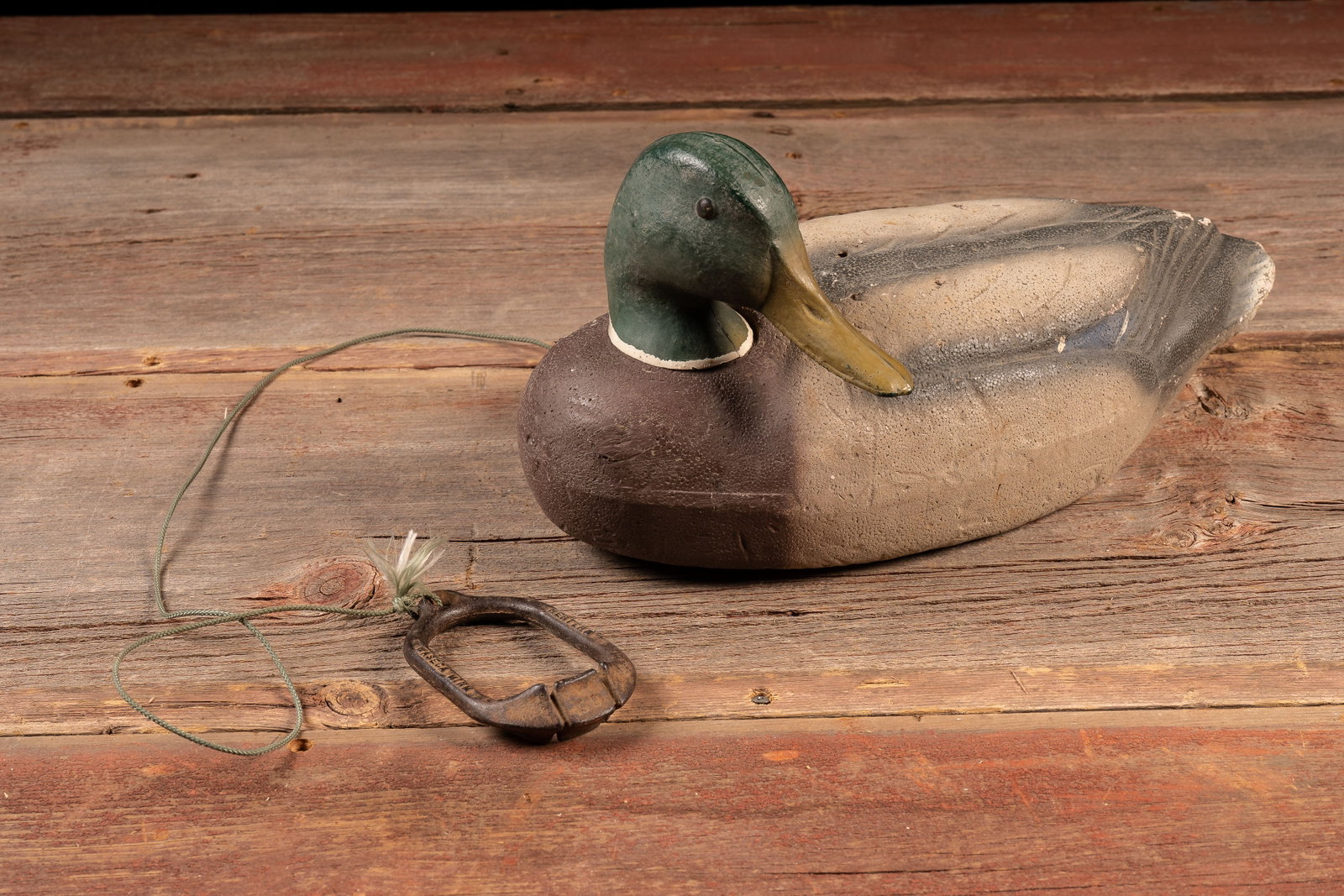 Vintage Foam Duck Decoy by Herter's - Mallard (1 of 6)