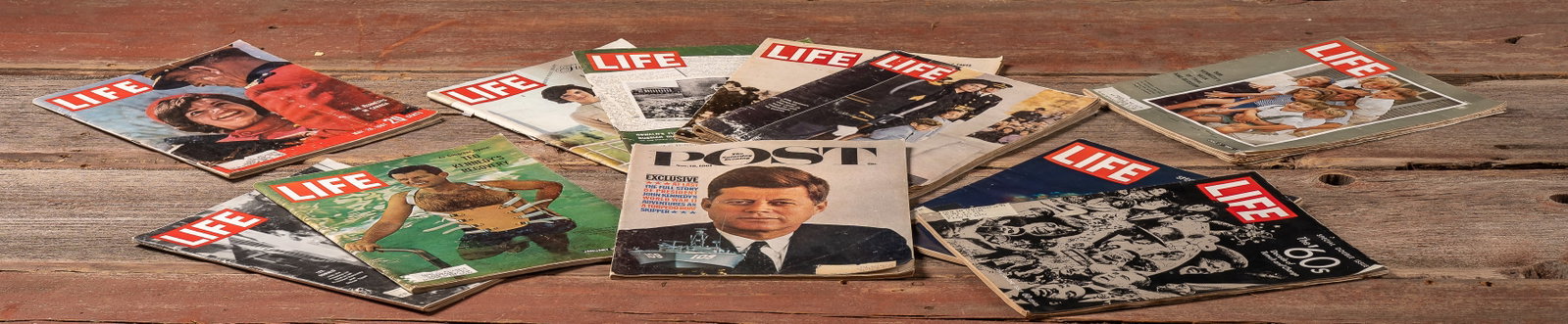 LIFE and Saturday Evening Post - 1960s issues: **NOTE: Any shipping quotes provided on this screen or on your Live Auctioneers invoice are provided by Live Auctioneers. In-house shipping is available on all lots. For in-house shipping quotes,