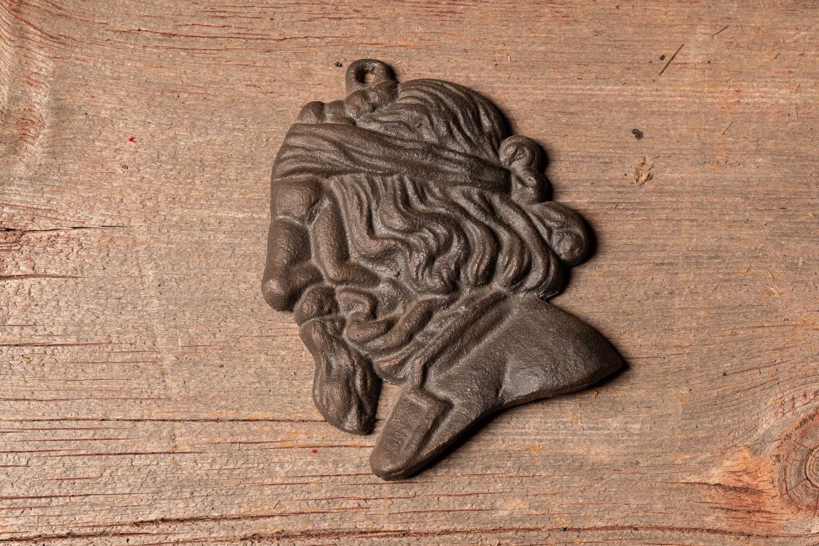 Freud Illusion Plaque - What’s On a Man’s Mind-: **NOTE: Any shipping quotes provided on this screen or on your Live Auctioneers invoice are provided by Live Auctioneers. In-house shipping is available on all lots. For in-house shipping quotes, plea