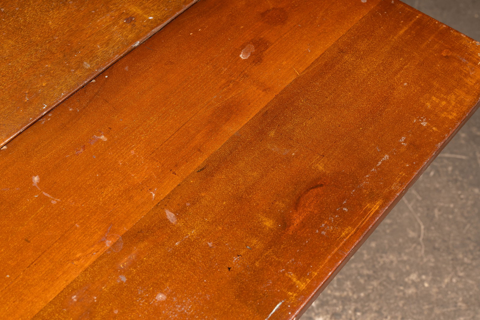 Antique Drop Leaf Dining Table with Casters - 10