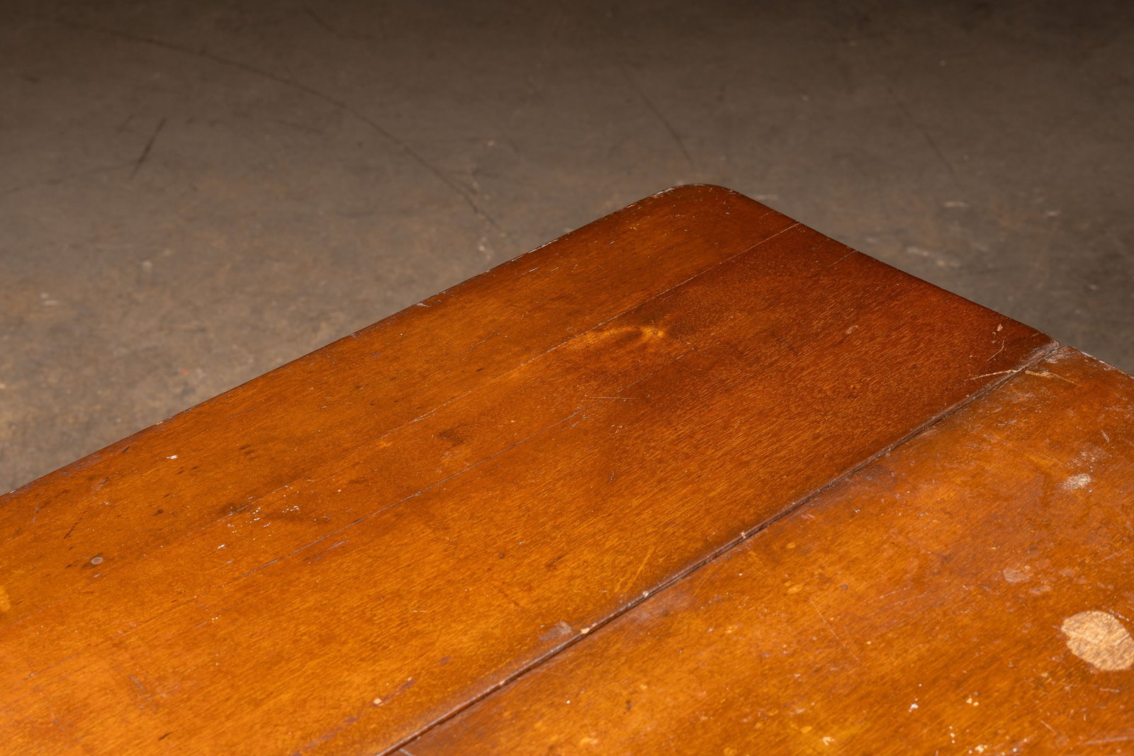 Antique Drop Leaf Dining Table with Casters - 7