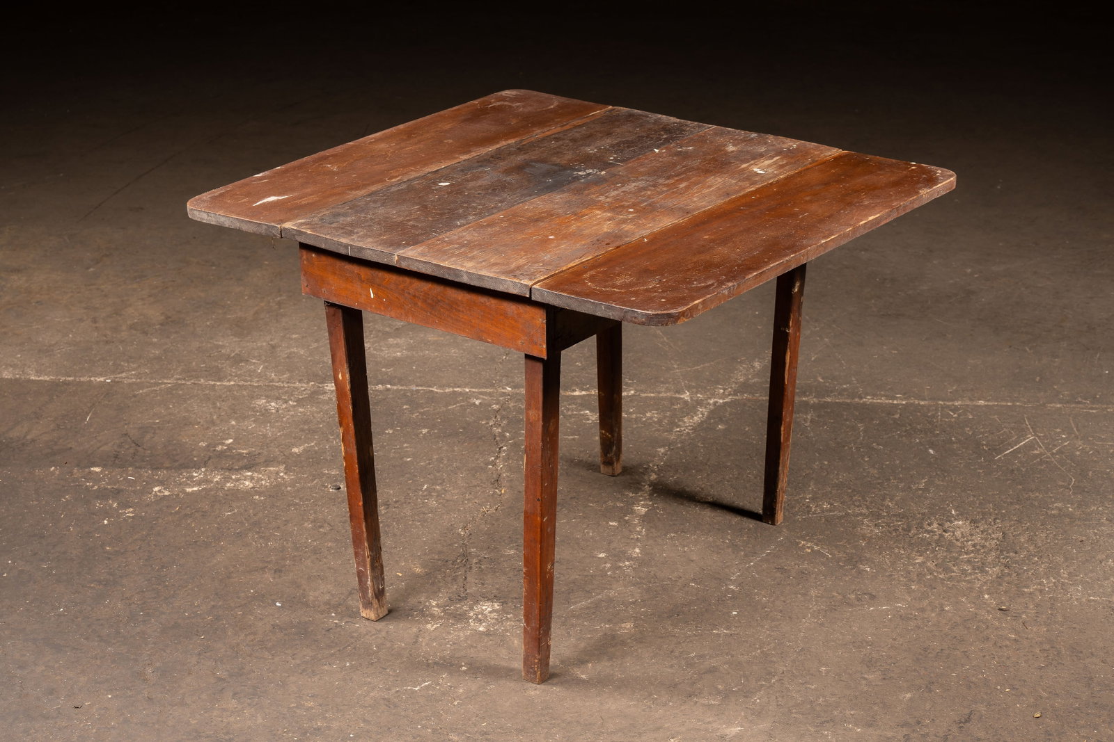 Antique Drop Leaf Dining Table - 2