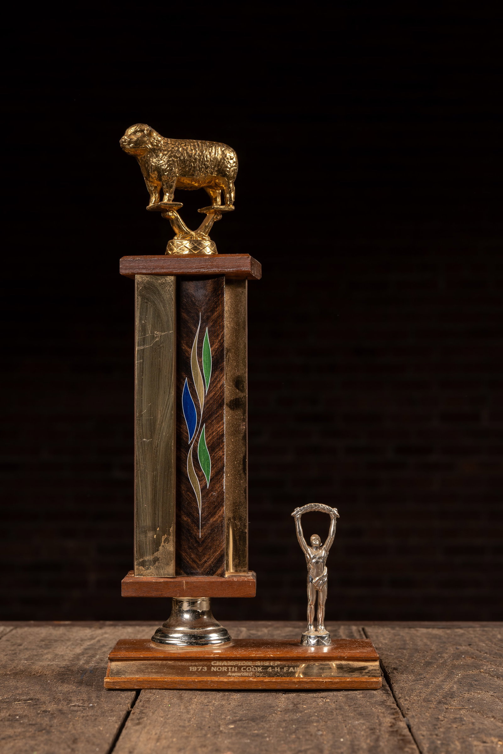 1973 Champion Sheep 4H Trophy: **NOTE: Any shipping quotes provided on this screen or on your Live Auctioneers invoice are provided by Live Auctioneers. In-house shipping is available on all lots. For in-house shipping quotes,