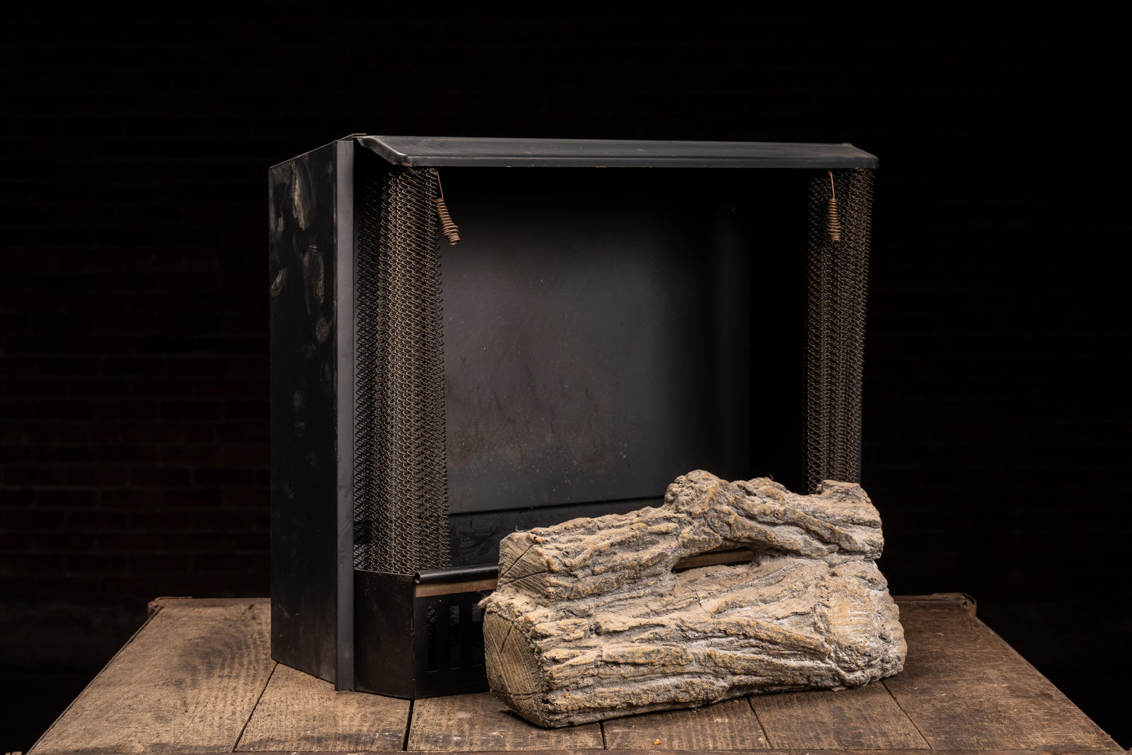 Jensen Gas Fireplace Insert Unit - 5