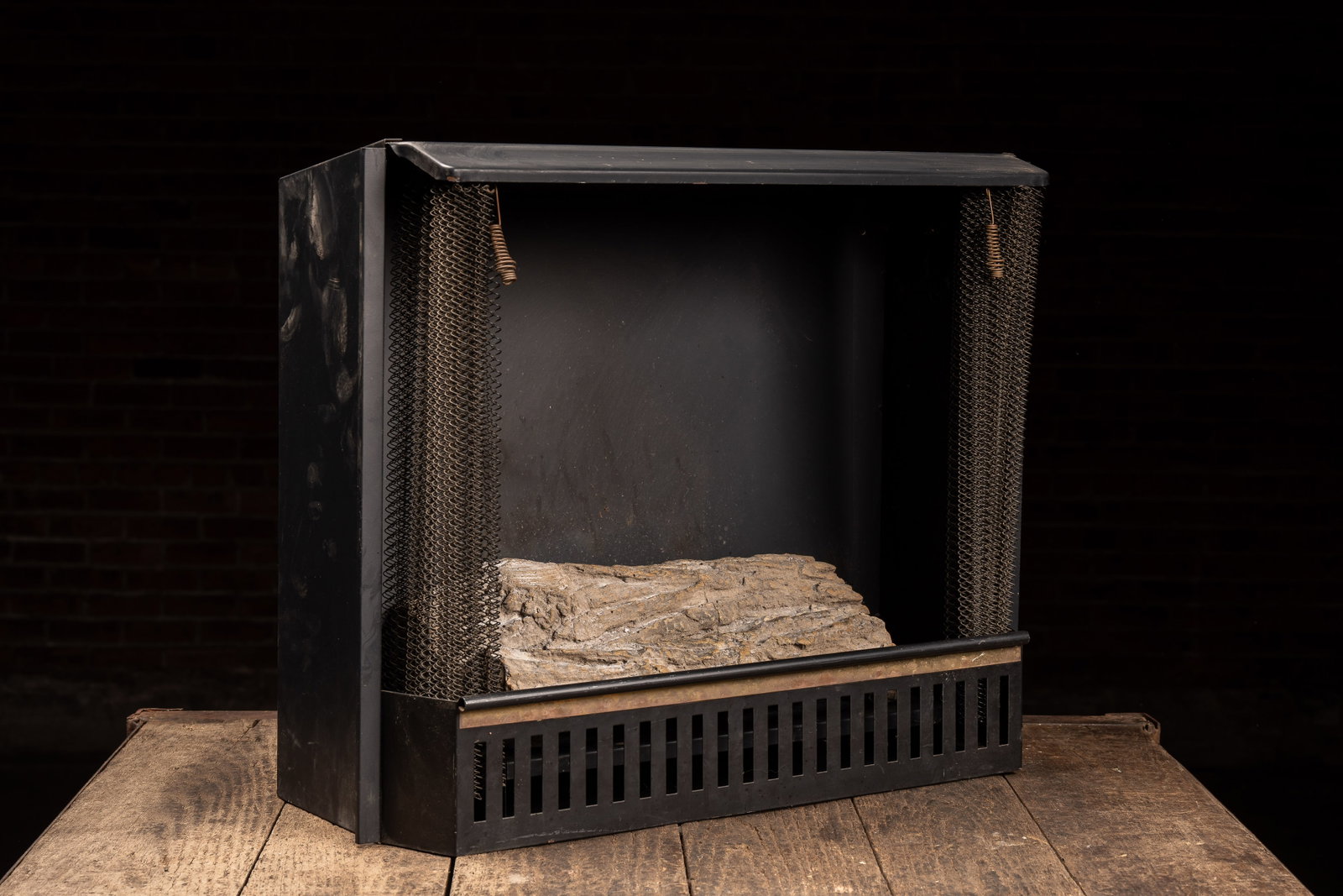 Jensen Gas Fireplace Insert Unit - 7