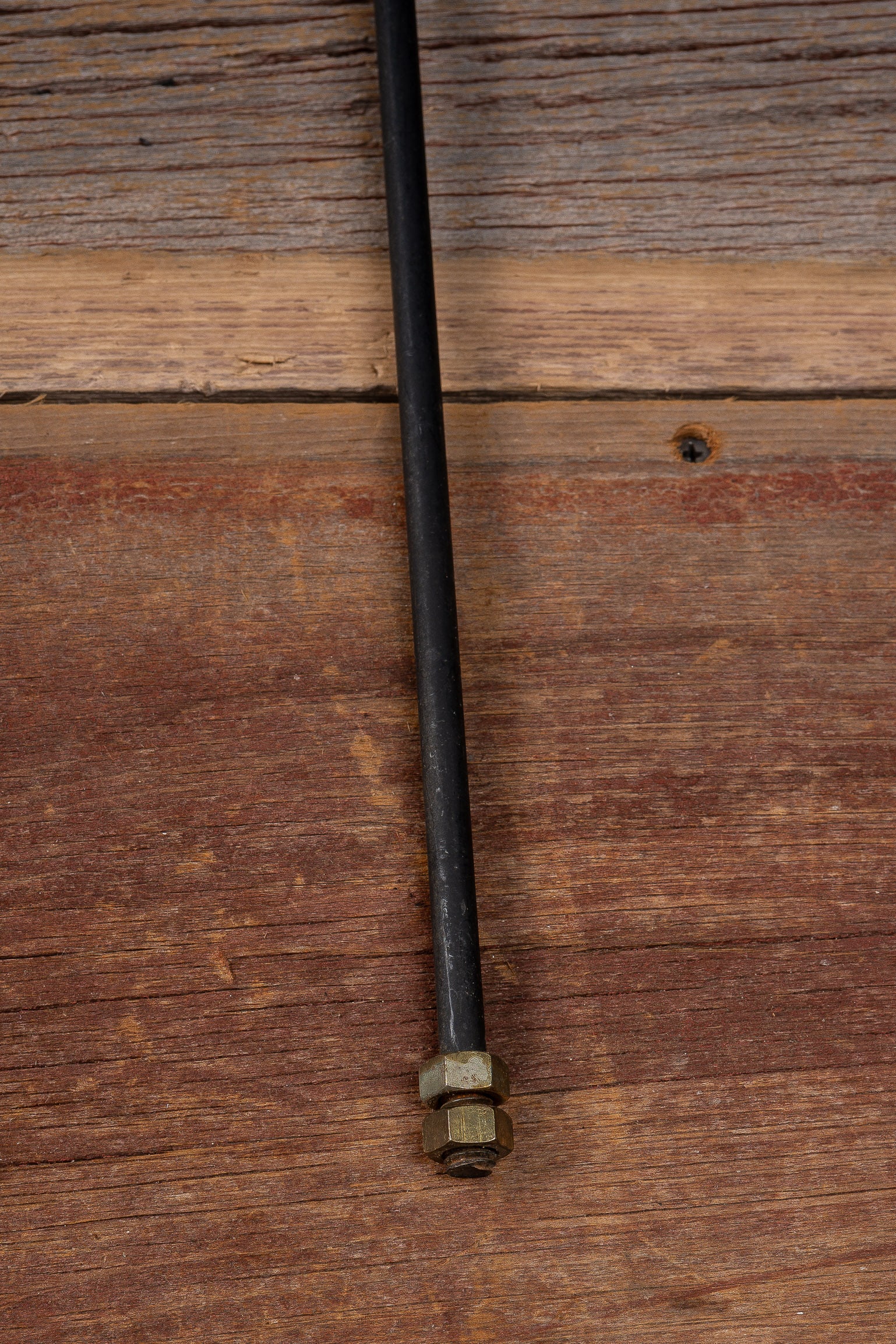 Antique Brass Fireplace Tool Set without Base - 3
