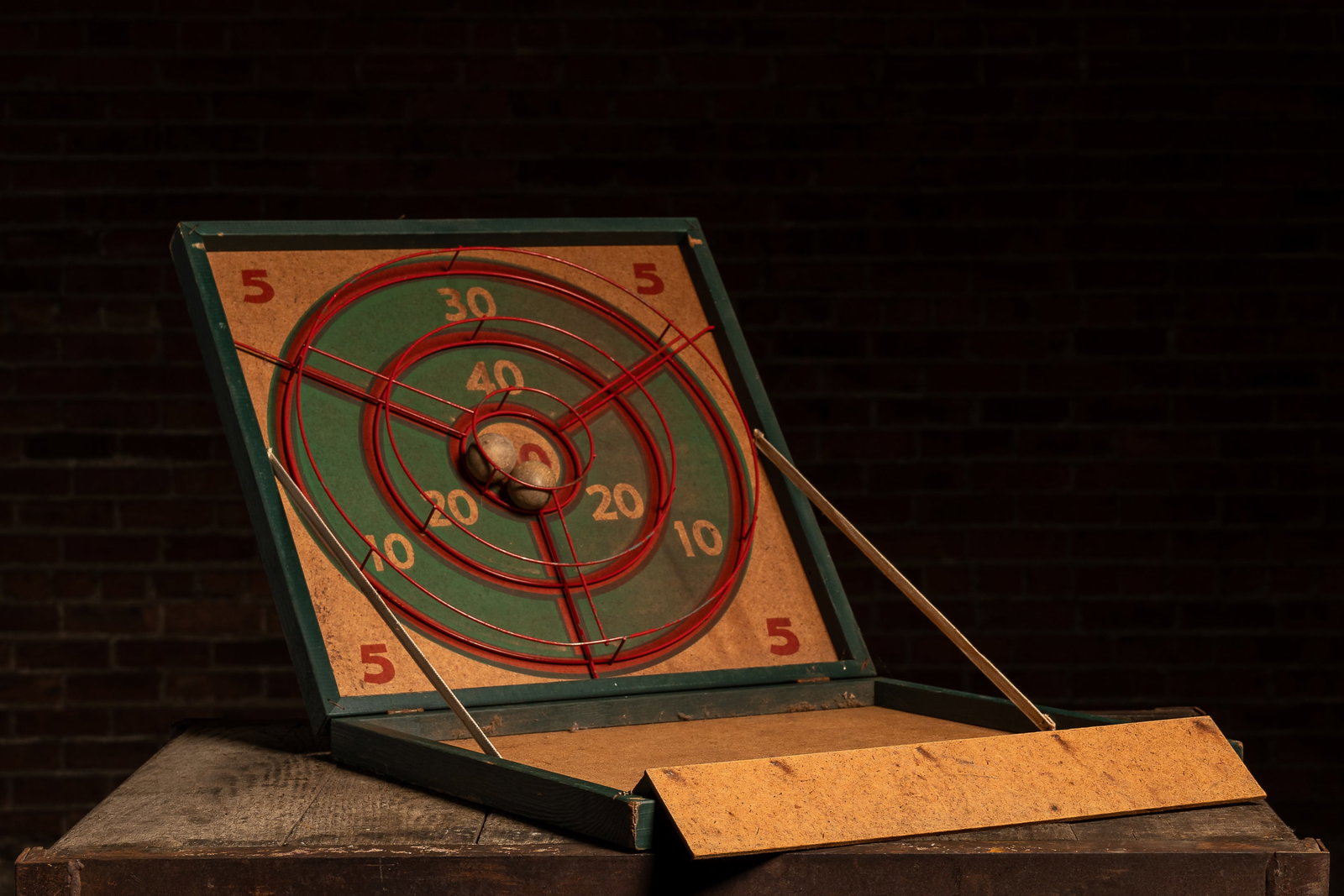c. 1940s - 1950s Carrom -Hi-Bol- Bowling Game (1 of 9)