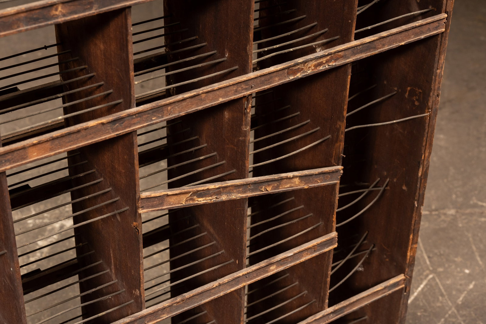 General Store Wire Rack Display Case - 8