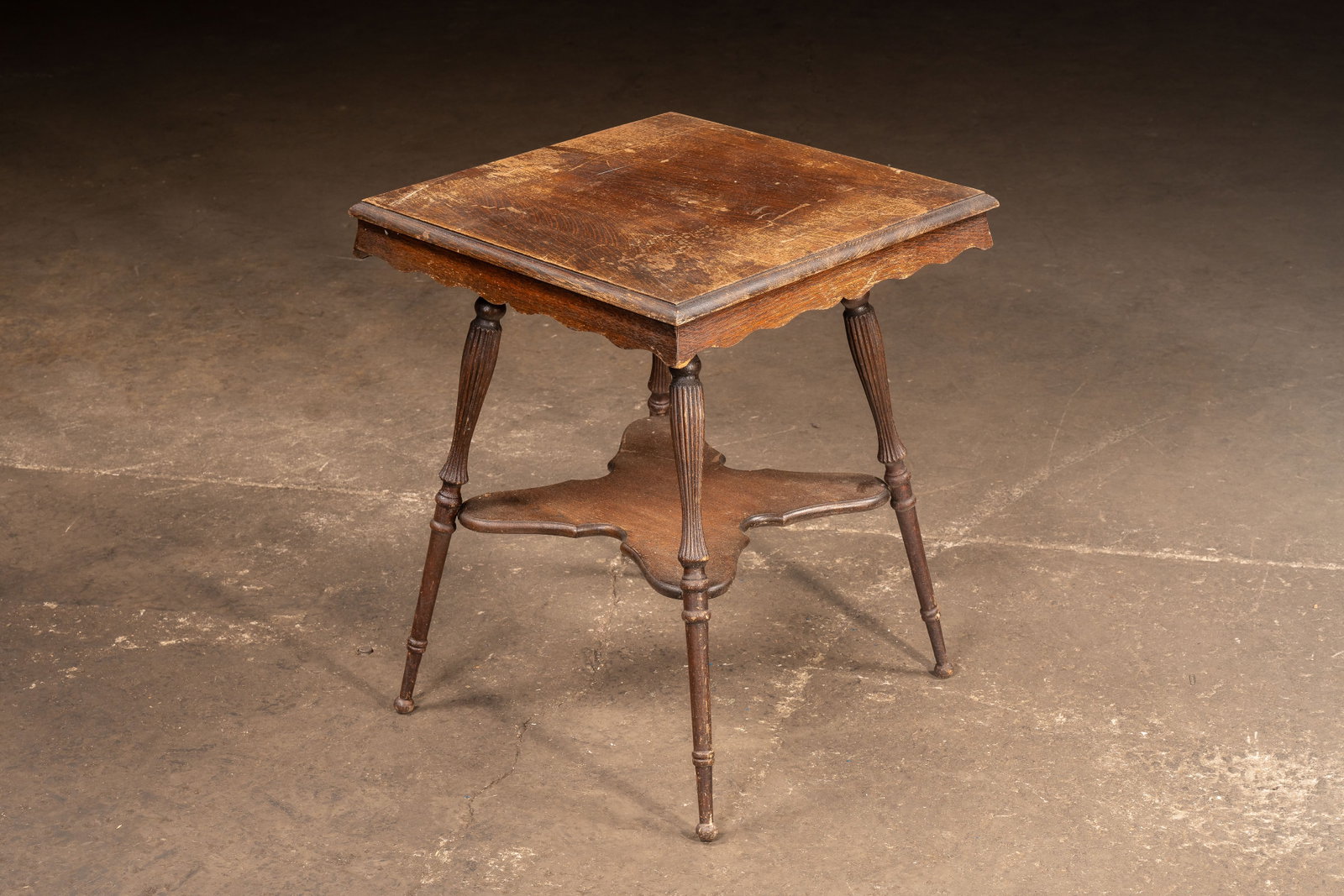 Square Wooden Card Table: **NOTE: Any shipping quotes provided on this screen or on your Live Auctioneers invoice are provided by Live Auctioneers. In-house shipping is available on all lots. For in-house shipping quotes,