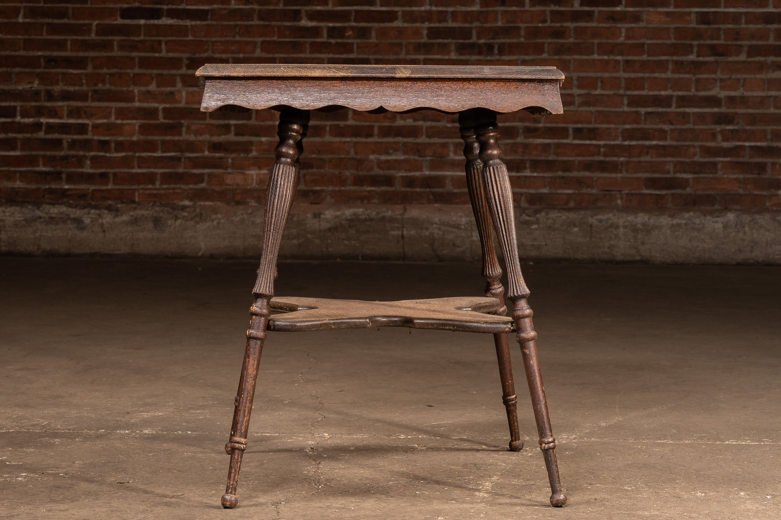 Square Wooden Card Table - 4