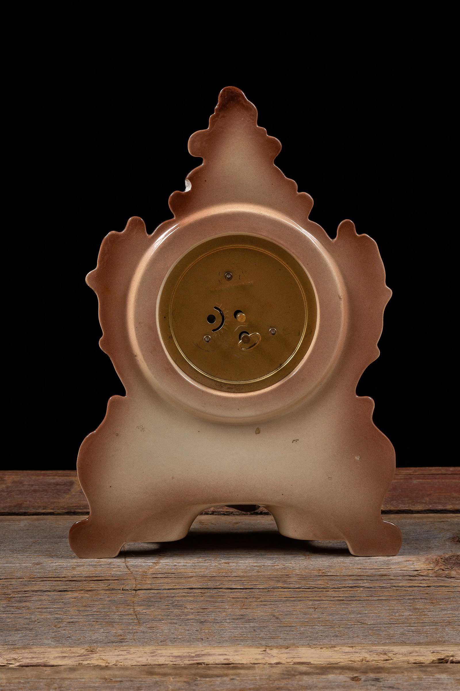 Narco German Ceramic Mantel Clock - 7