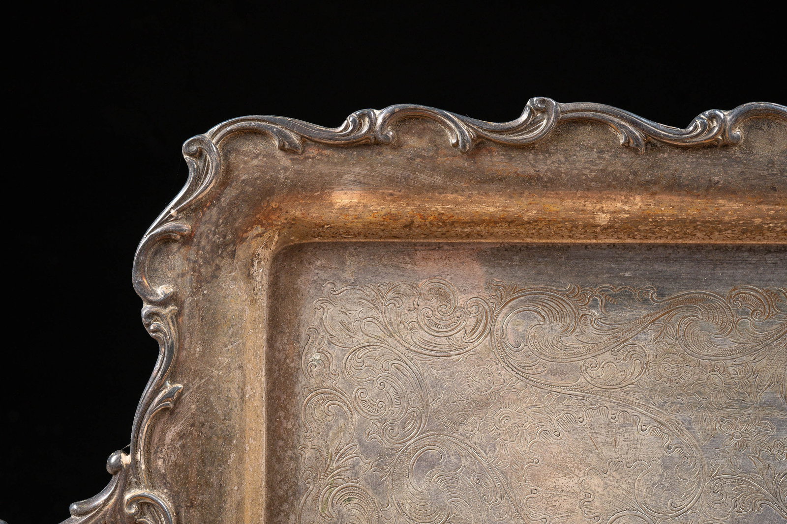 Webster Wilcox Silverplate Serving Tray - 5