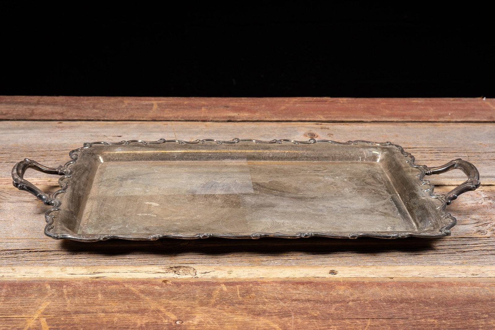 Webster Wilcox Silverplate Serving Tray - 9