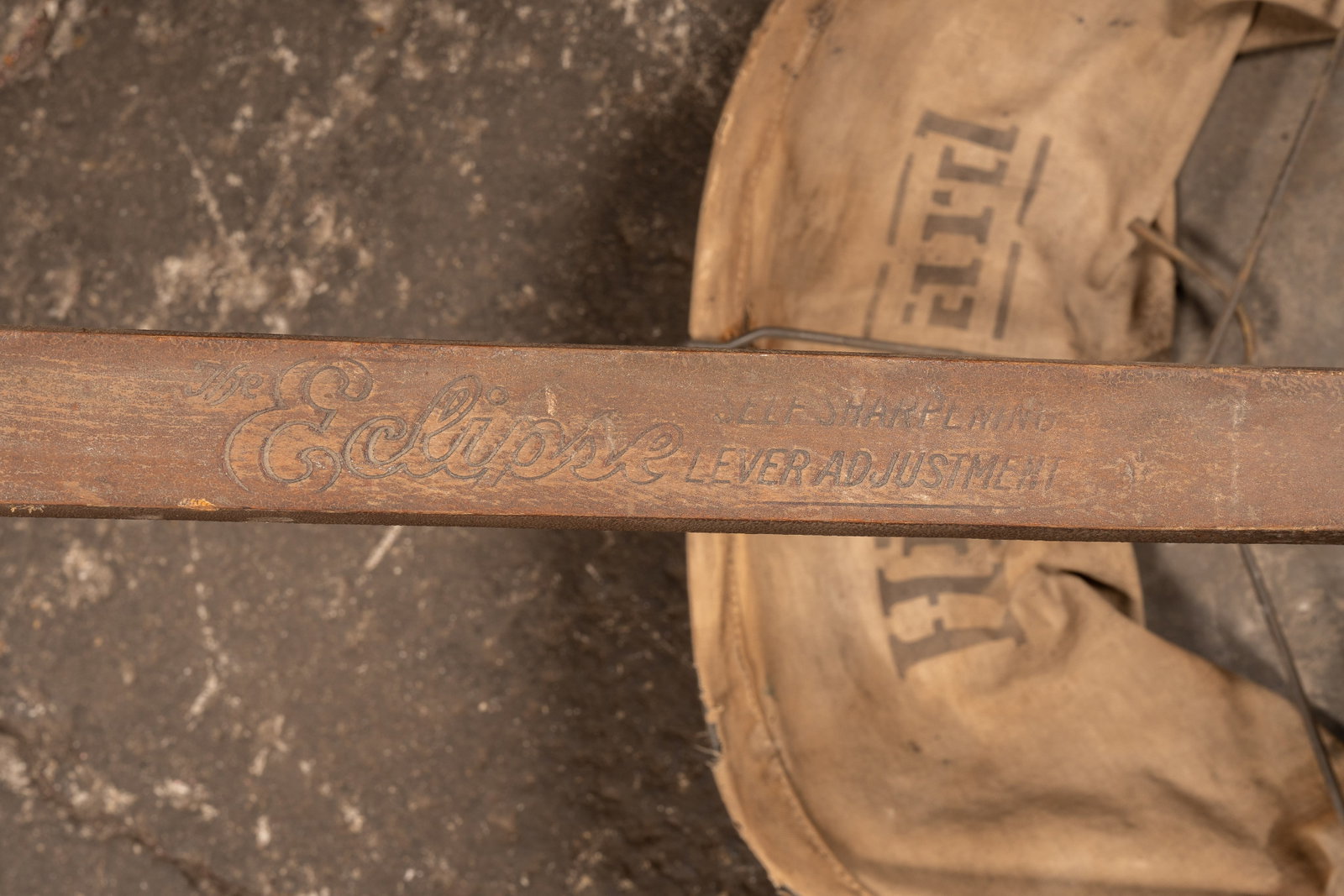 Antique Eclipse Self-Sharpening Push Reel Mower - 5