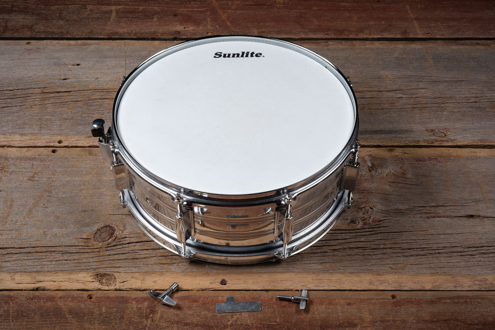 Sunlite Snare Drum with Hard Shell Case: **NOTE: Any shipping quotes provided on this screen or on your Live Auctioneers invoice are provided by Live Auctioneers. In-house shipping is available on all lots. For in-house shipping quotes,