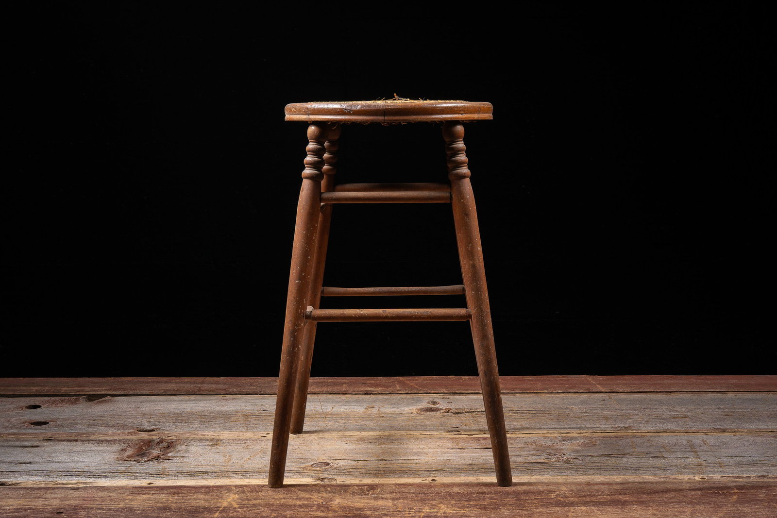 Cane Seat Wooden Stool: **NOTE: Any shipping quotes provided on this screen or on your Live Auctioneers invoice are provided by Live Auctioneers. In-house shipping is available on all lots. For in-house shipping quotes, plea