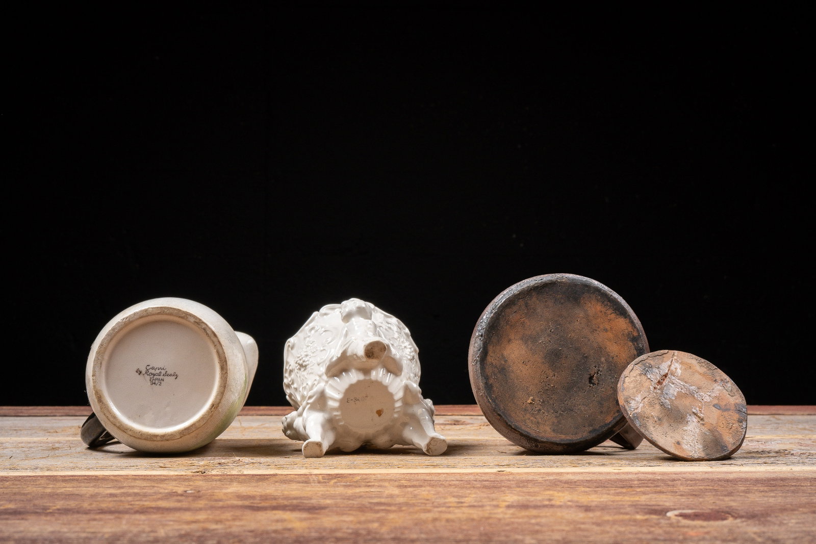 Three Assorted Ceramic Vessels - 3