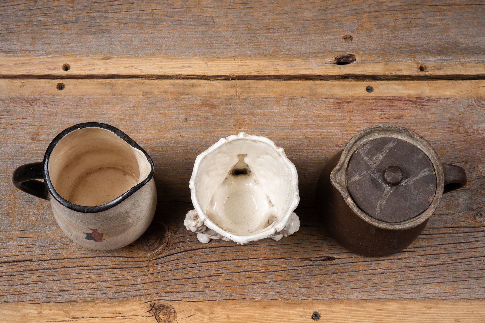 Three Assorted Ceramic Vessels - 4