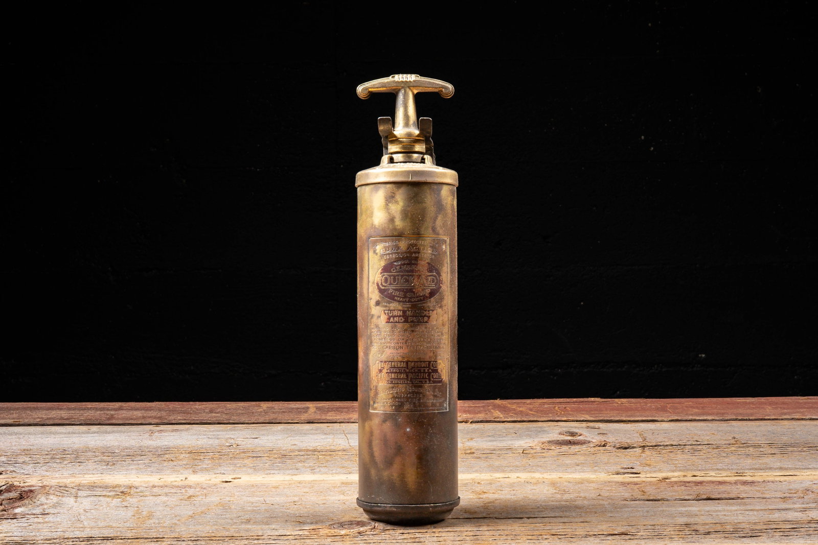 Quick Aid Brass -Anti-Freeze Safety Phlare Pump-: **NOTE: Any shipping quotes provided on this screen or on your Live Auctioneers invoice are provided by Live Auctioneers. In-house shipping is available on all lots. For in-house shipping quotes, plea