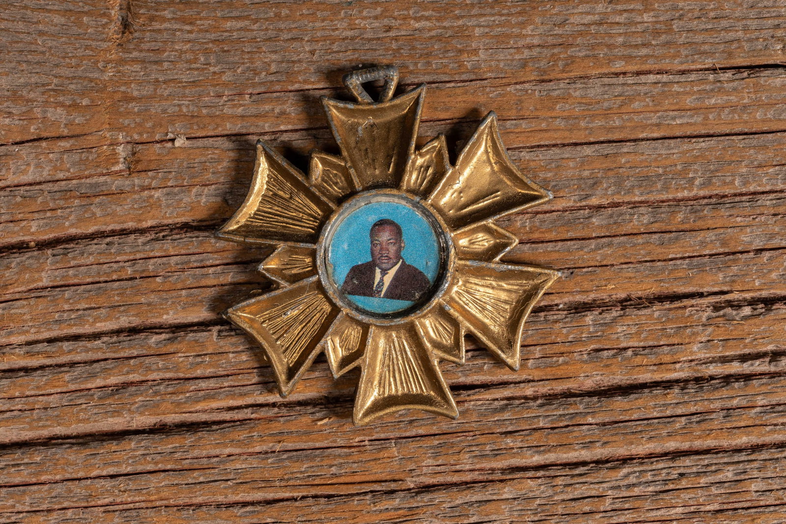 Vintage Martin Luther King Jr. Portrait Pendant (1 of 5)