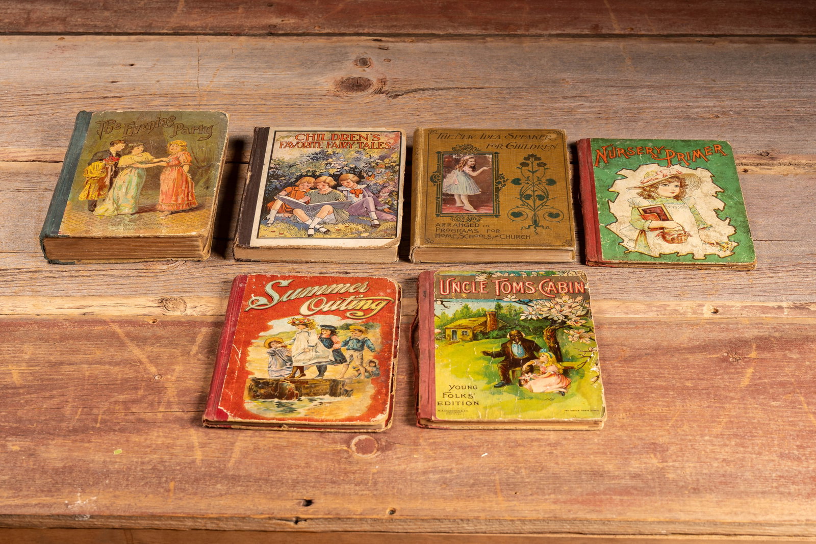 Lot of 6 Antique Children’s Storybooks (1 of 8)