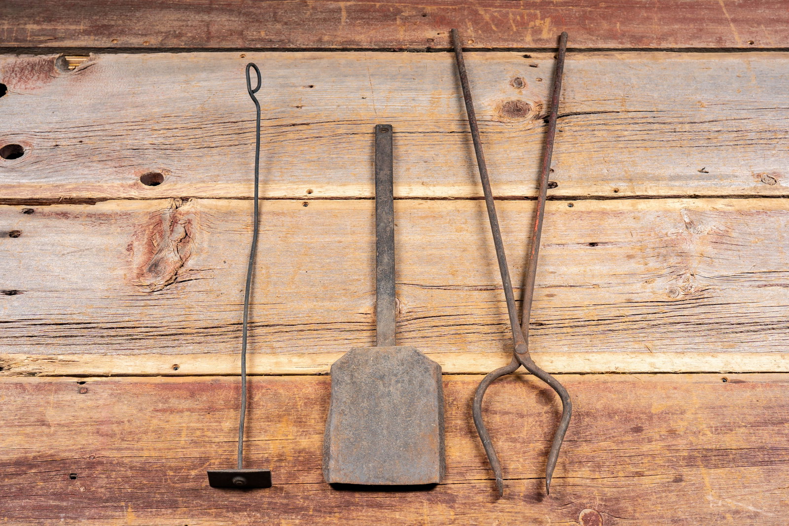 Assorted Coal Burning Stove or Blacksmith Tools - 3