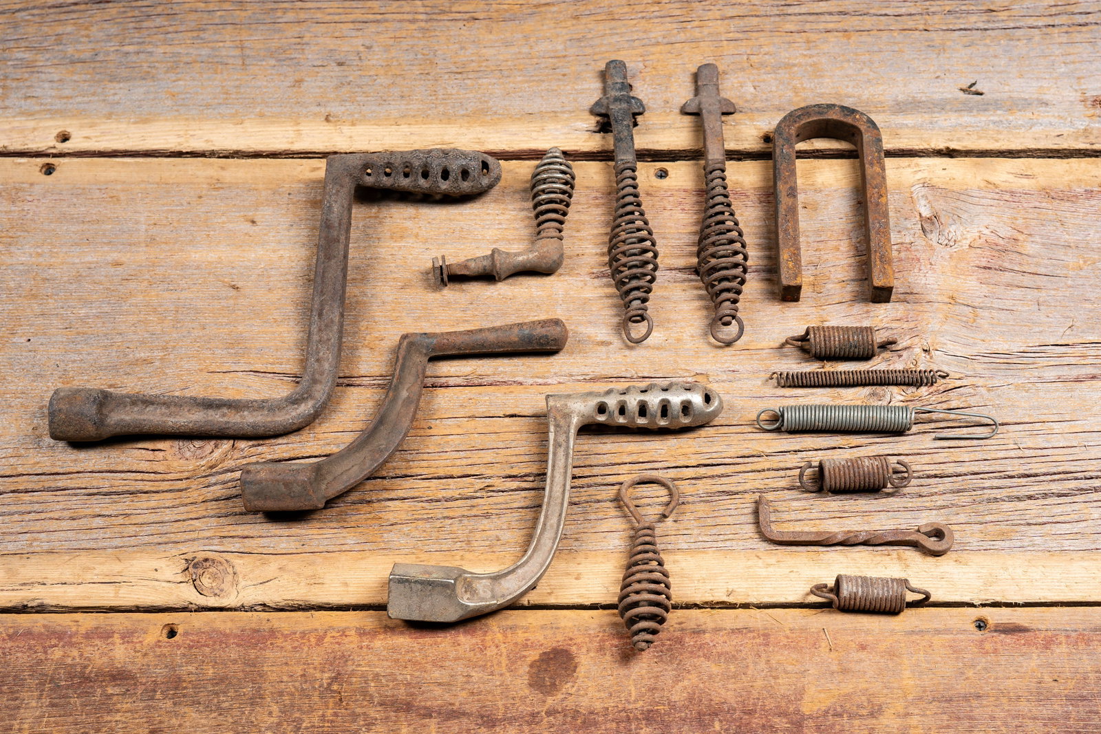 Assorted Coal Burning Stove or Blacksmith Tools - 4