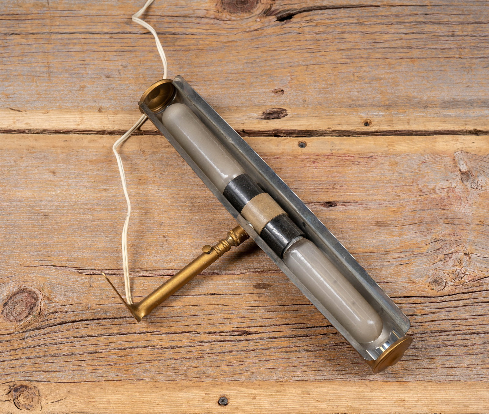 Adjustable Brass Picture Light - 2