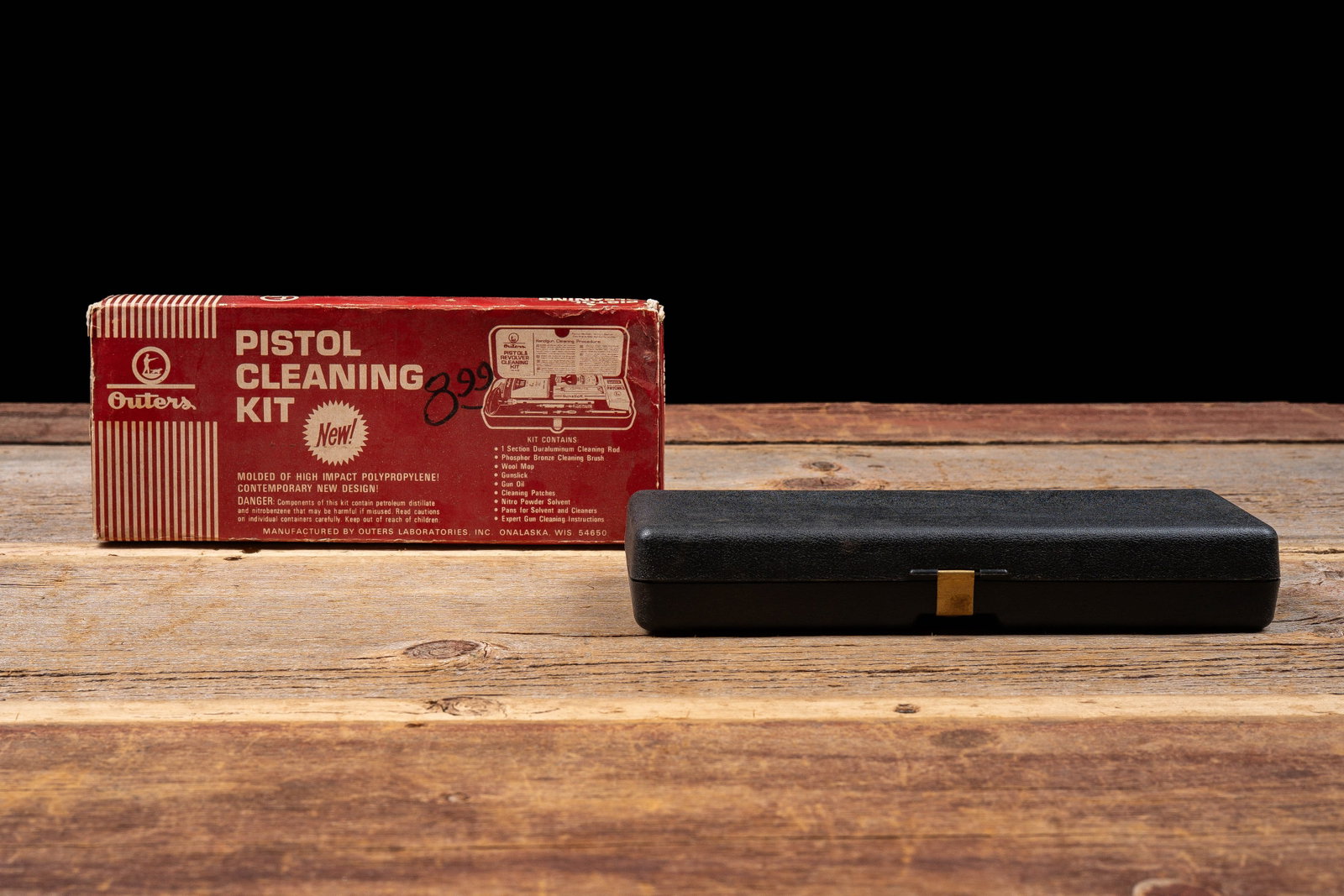 Outers Pistol and Revolver Cleaning Kit: **NOTE: Any shipping quotes provided on this screen or on your Live Auctioneers invoice are provided by Live Auctioneers. In-house shipping is available on all lots. For in-house shipping quotes, plea