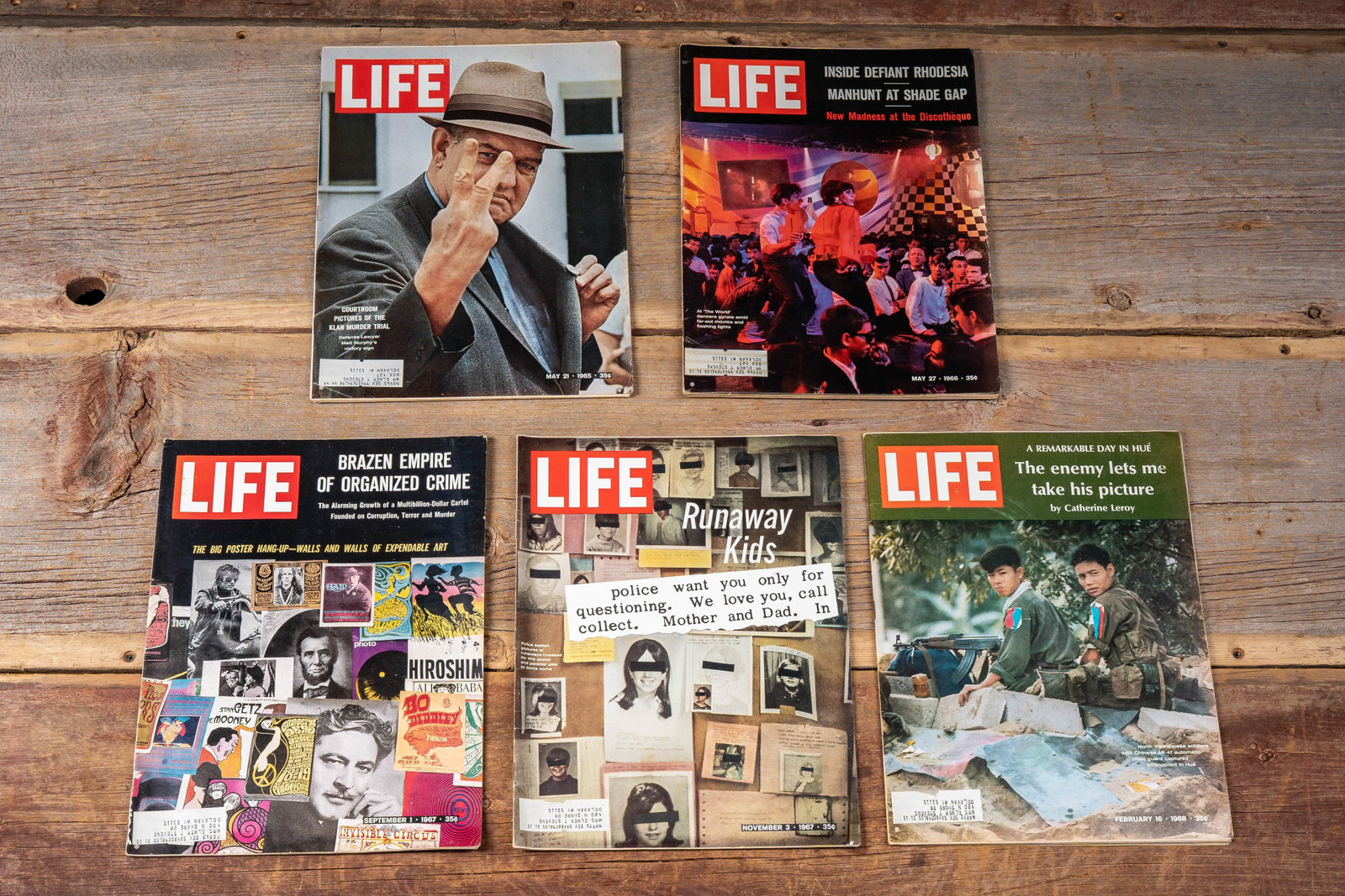 Lot of Five Life Magazines (1 of 4)