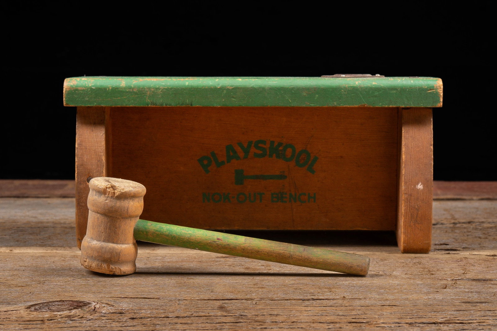 Playskool Nok Out Bench: **NOTE: Any shipping quotes provided on this screen or on your Live Auctioneers invoice are provided by Live Auctioneers. In-house shipping is available on all lots. For in-house shipping quotes, plea