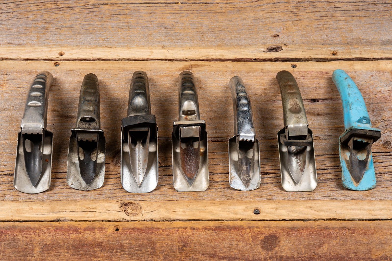 Lot of Self-Piercing Oil Can Spouts c. Mid-Century: **NOTE: Any shipping quotes provided on this screen or on your Live Auctioneers invoice are provided by Live Auctioneers. In-house shipping is available on all lots. For in-house shipping quotes,